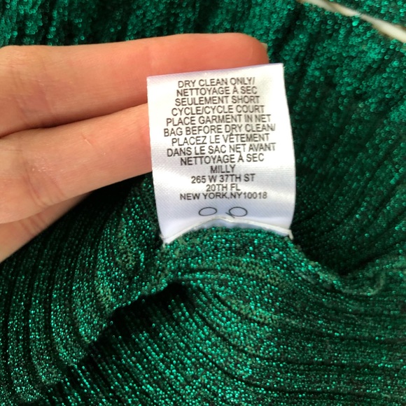 Sweater Italian Stardust Rib Pullover Milly S MUST GO BEFORE SEPTEMBER - Picture 8 of 11